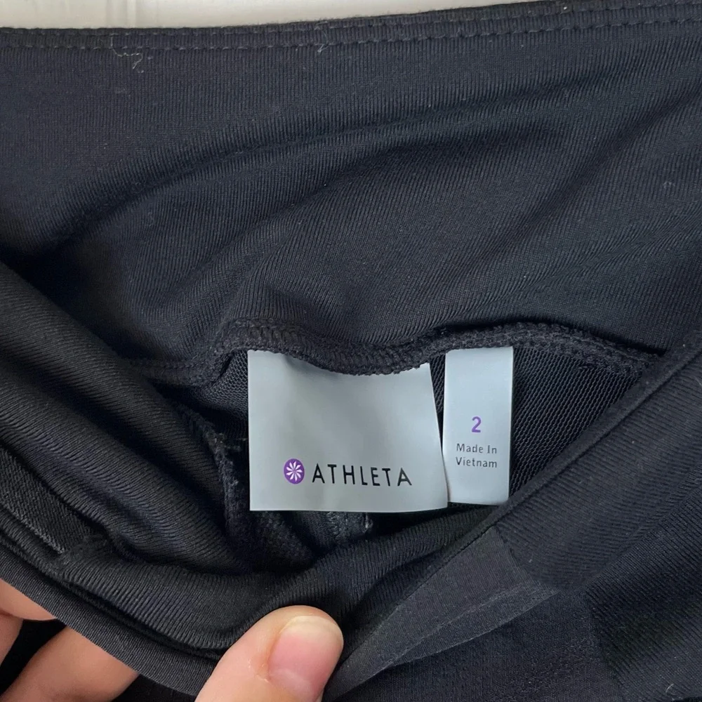 Athleta Black Highline Hybrid Ankle Tight 2.0 - Picture 10 of 12